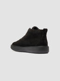SLOUCH 005 - Black Suede High Top Sneakers