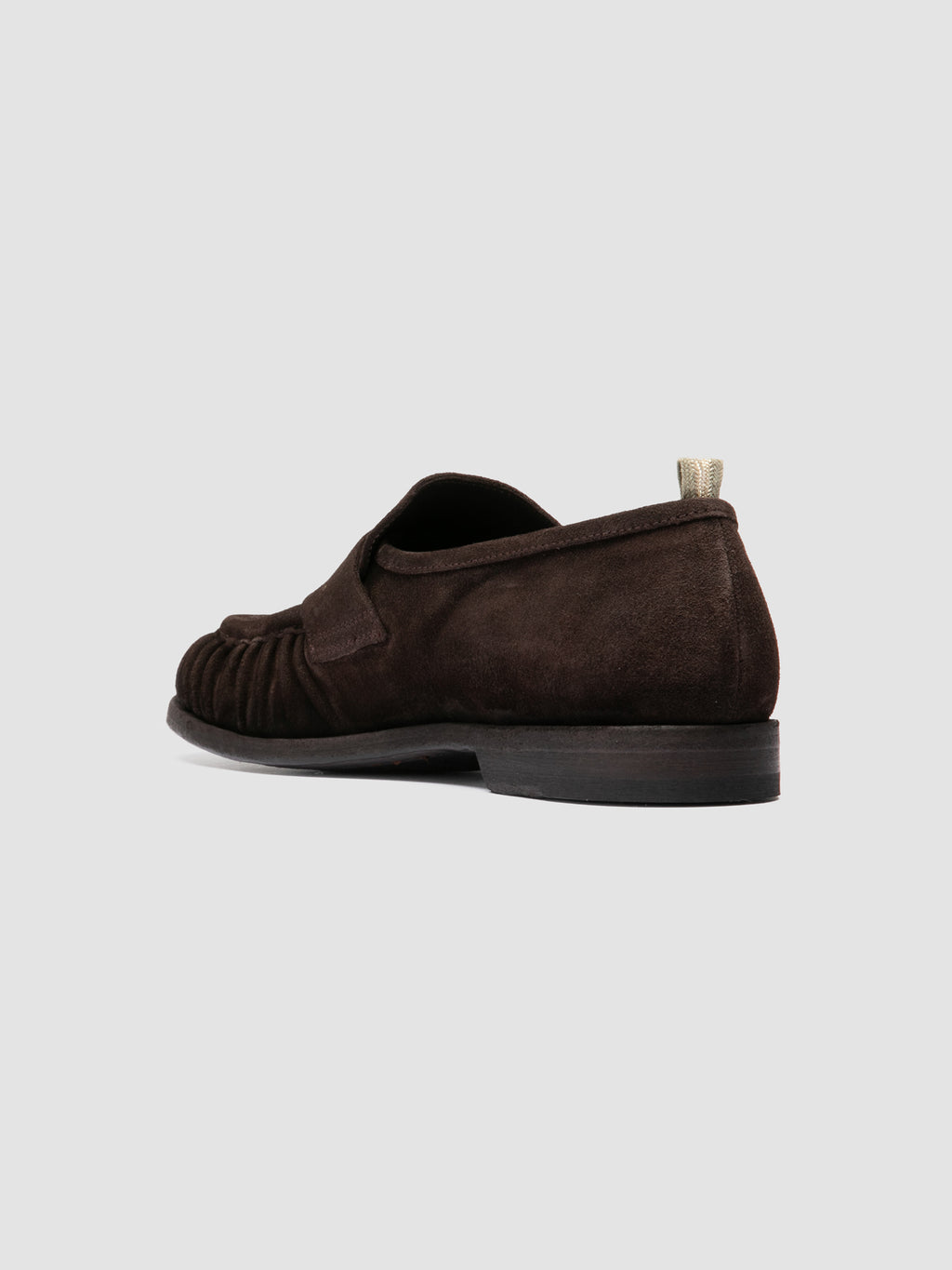 SOUND 008_W - Brown Suede Penny Loafers - image OCUSOUN008LIGC1G110410 - 4