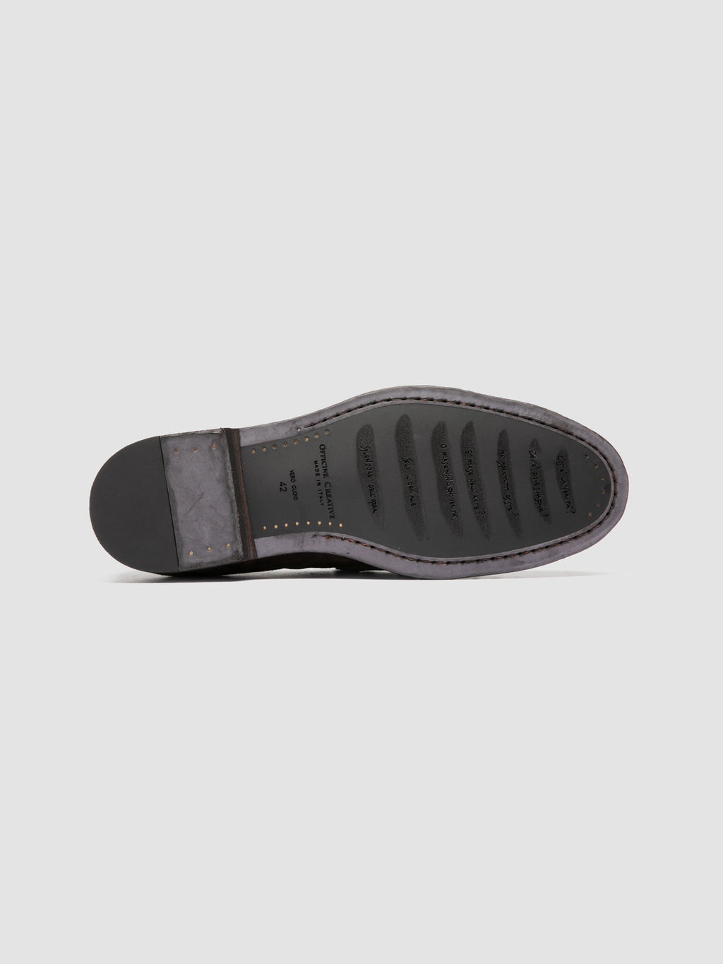 SOUND 008_W - Brown Suede Penny Loafers - image OCUSOUN008LIGC1G110410 - 5