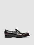 SOUND 010_W - Brown Leather Penny Loafers - image OCUSOUN010STRA3N531400 - 1