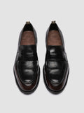 SOUND 010_W - Brown Leather Penny Loafers - image OCUSOUN010STRA3N531400 - 2