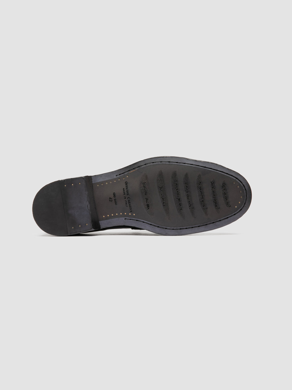 SOUND 010_W - Brown Leather Penny Loafers - image OCUSOUN010STRA3N531400 - 5