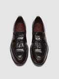 SOUND 011_W - Braune Leder-Loafer mit Quaste - image OCUSOUN011STRA3D671390 - 2