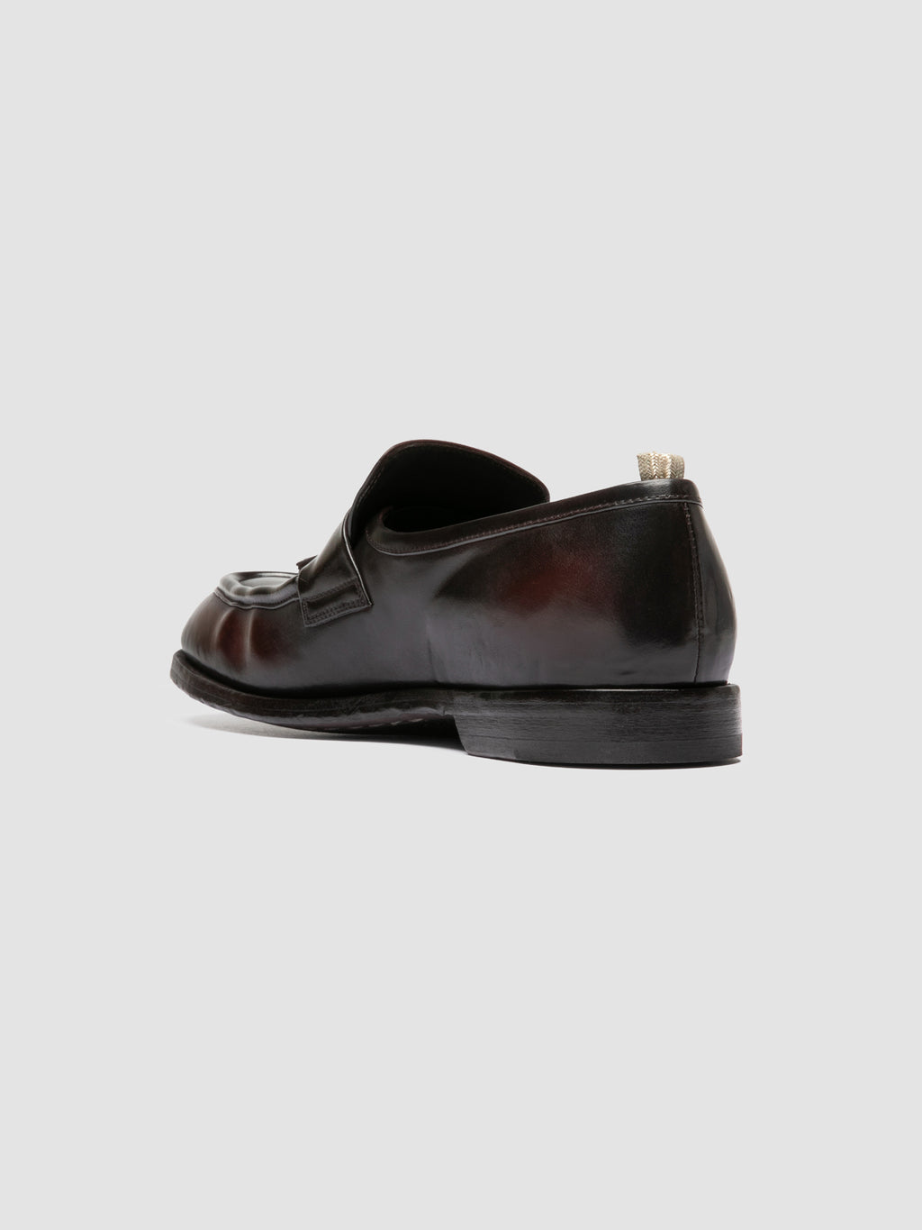SOUND 011_W - Braune Leder-Loafer mit Quaste - image OCUSOUN011STRA3D671390 - 4