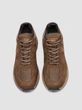 SUPURBIA 001 - Brown Leather Low Top Sneakers - image OCUSUPU001SOF29M230410 - 2