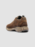 SUPURBIA 001 - Brown Leather Low Top Sneakers - image OCUSUPU001SOF29M230410 - 4