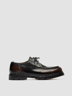 VOLCOV FLEXI 001 - Brown Leather Derby Shoes