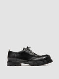 VOLCOV FLEXI 001 - Schwarze Derby-Schuhe aus Leder