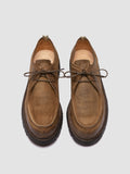 VOLCOV FLEXI 001 - Brown Suede Derby Shoes