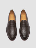 OPERA 001 - braune Slipper aus Leder