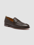 OPERA 001 - braune Slipper aus Leder