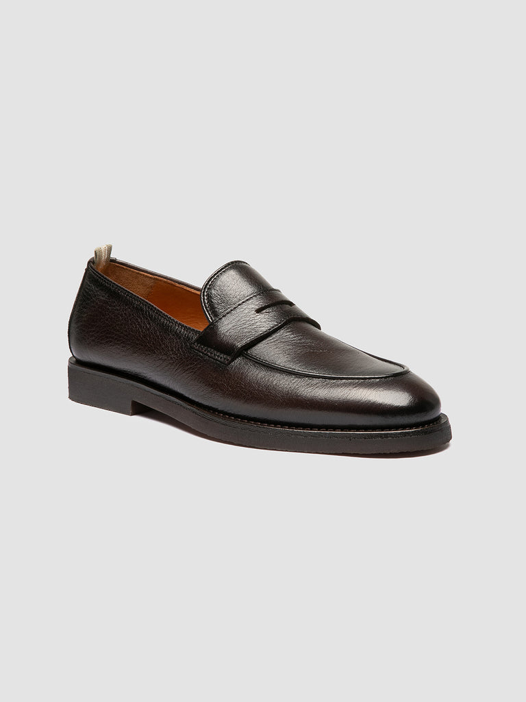 OPERA FLEXI 101 - Brown Leather Penny Loafers Officine Creative - 3