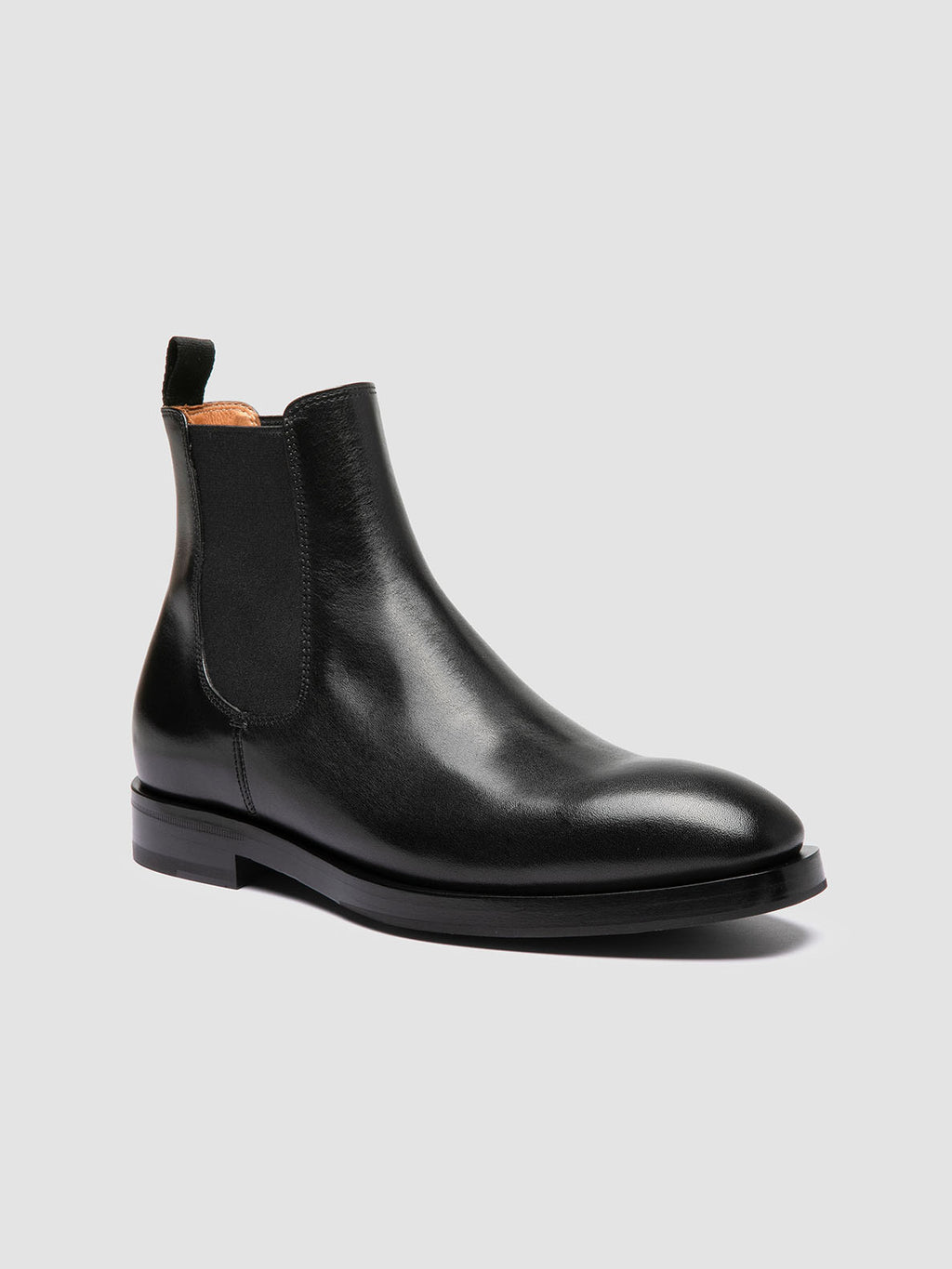 ORTEGA 003 - Black Leather Chelsea Boots Officine Creative - 3