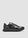 PERSPECTIVE 001 - Black Leather Sneakers Officine Creative - 1