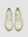 CALIXTE 003 - White Leather Oxford Shoes - image RTDCAXT003LUCBBH199350 - 2