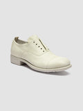 CALIXTE 003 - White Leather Oxford Shoes - image RTDCAXT003LUCBBH199350 - 3