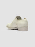 CALIXTE 003 - White Leather Oxford Shoes - image RTDCAXT003LUCBBH199350 - 4