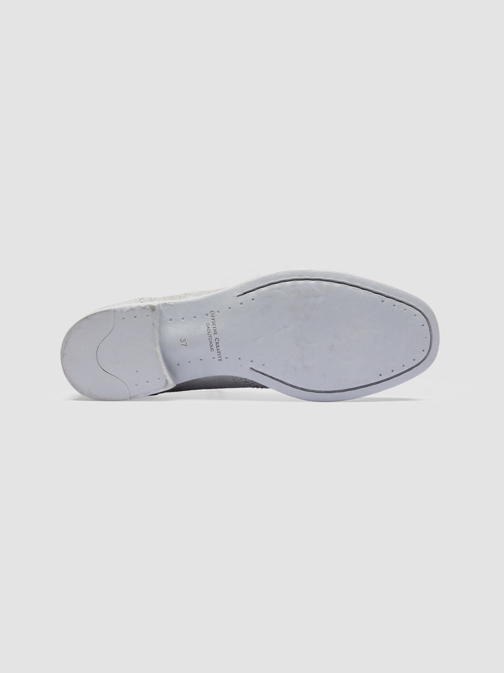 CALIXTE 079 - White Leather Oxford Shoes - image RTDCAXT079CAKASD126360 - 5