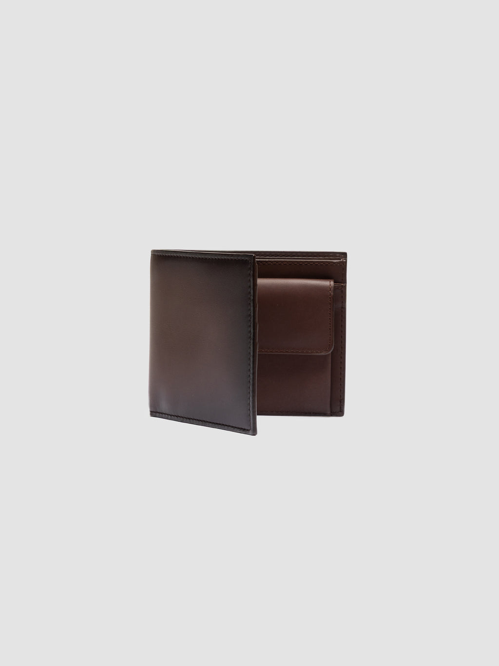 BOUDIN 02 - Brown Leather Bifold Wallet - image RTLBOUD02AERBT2040TU0 - 4