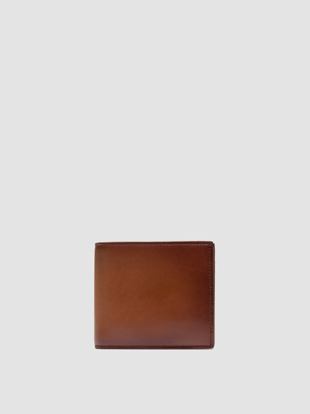 BOUDIN 02 - Brown Leather Bifold Wallet - image RTLBOUD02AERBTM208TU0 - 1