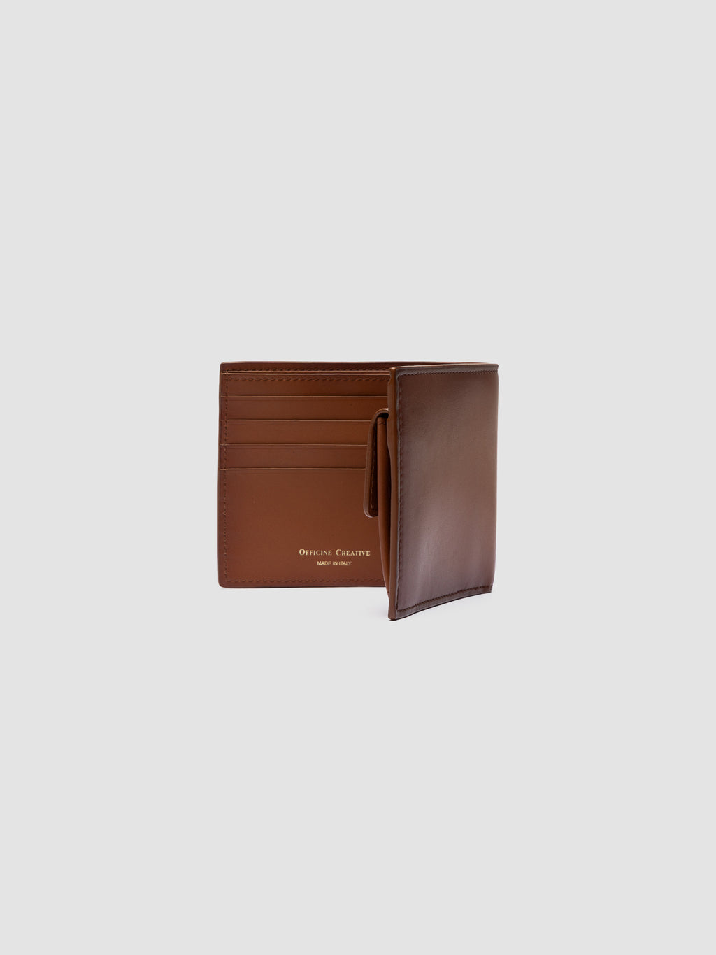 BOUDIN 02 - Brown Leather Bifold Wallet - image RTLBOUD02AERBTM208TU0 - 5