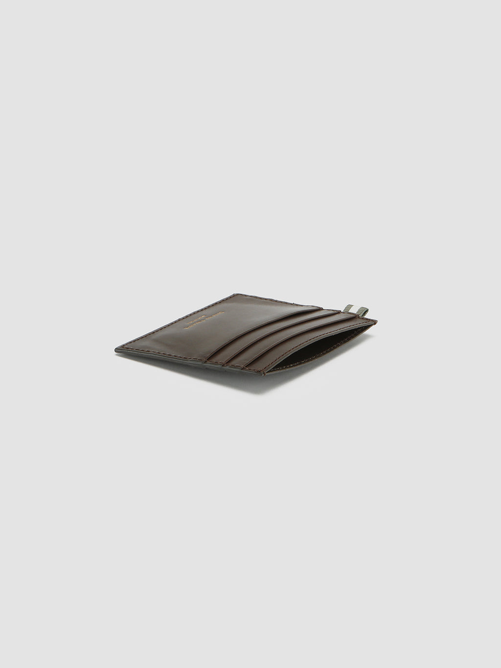 BOUDIN 22 - Brown Leather Card Holder - image RTLBOUD22AERBT2040TU0 - 2