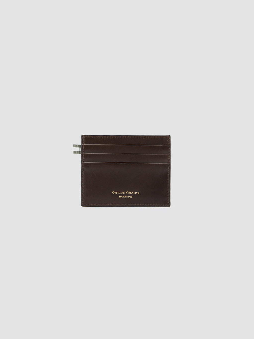 BOUDIN 22 - Brown Leather Card Holder - image RTLBOUD22AERBT2040TU0 - 1