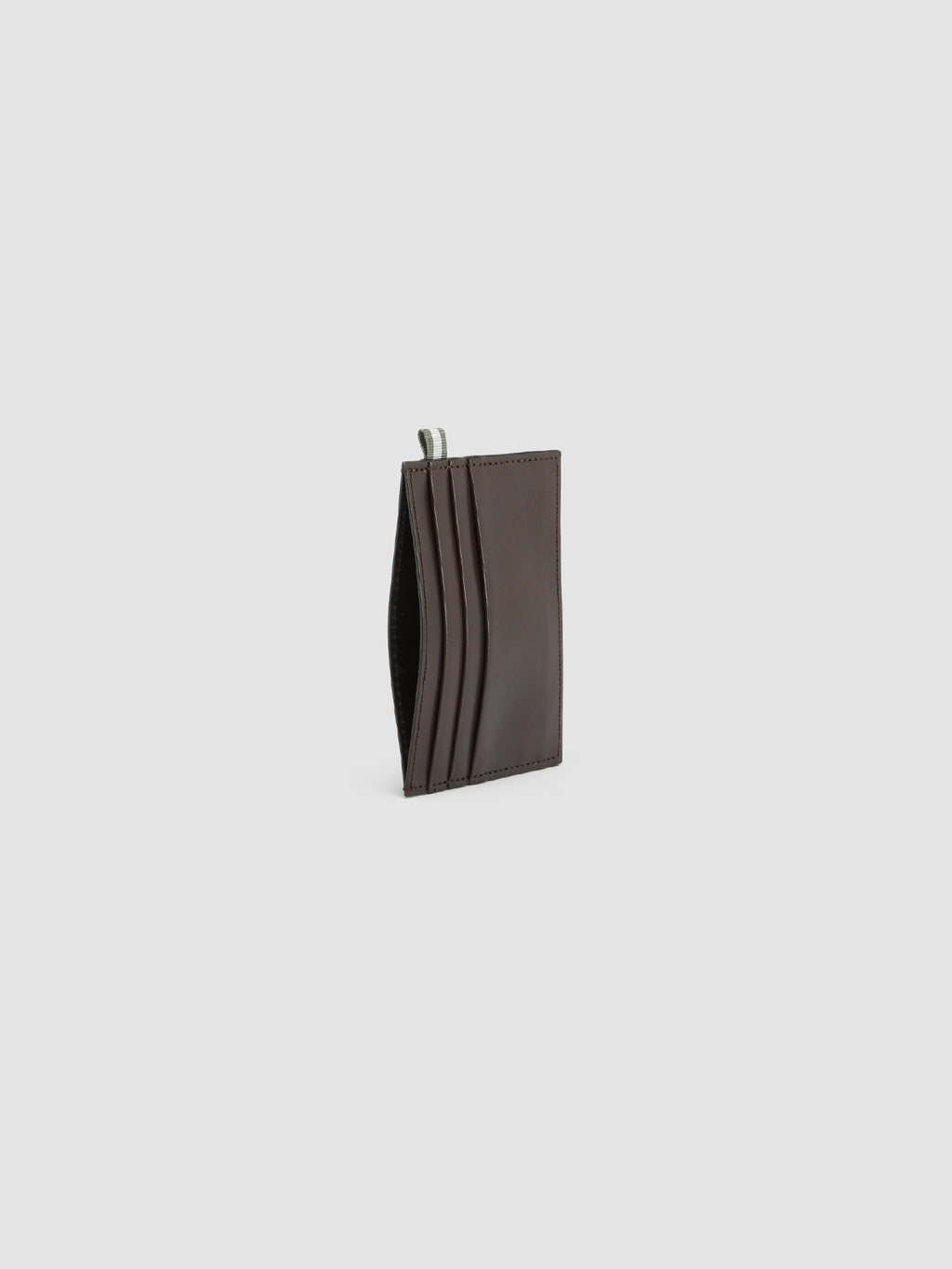 BOUDIN 22 - Brown Leather Card Holder - image RTLBOUD22AERBT2040TU0 - 4