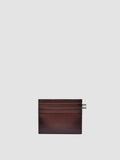 BOUDIN 22 - Burgundy Leather Card Holder - image RTLBOUD22AERBTD611TU0 - 1