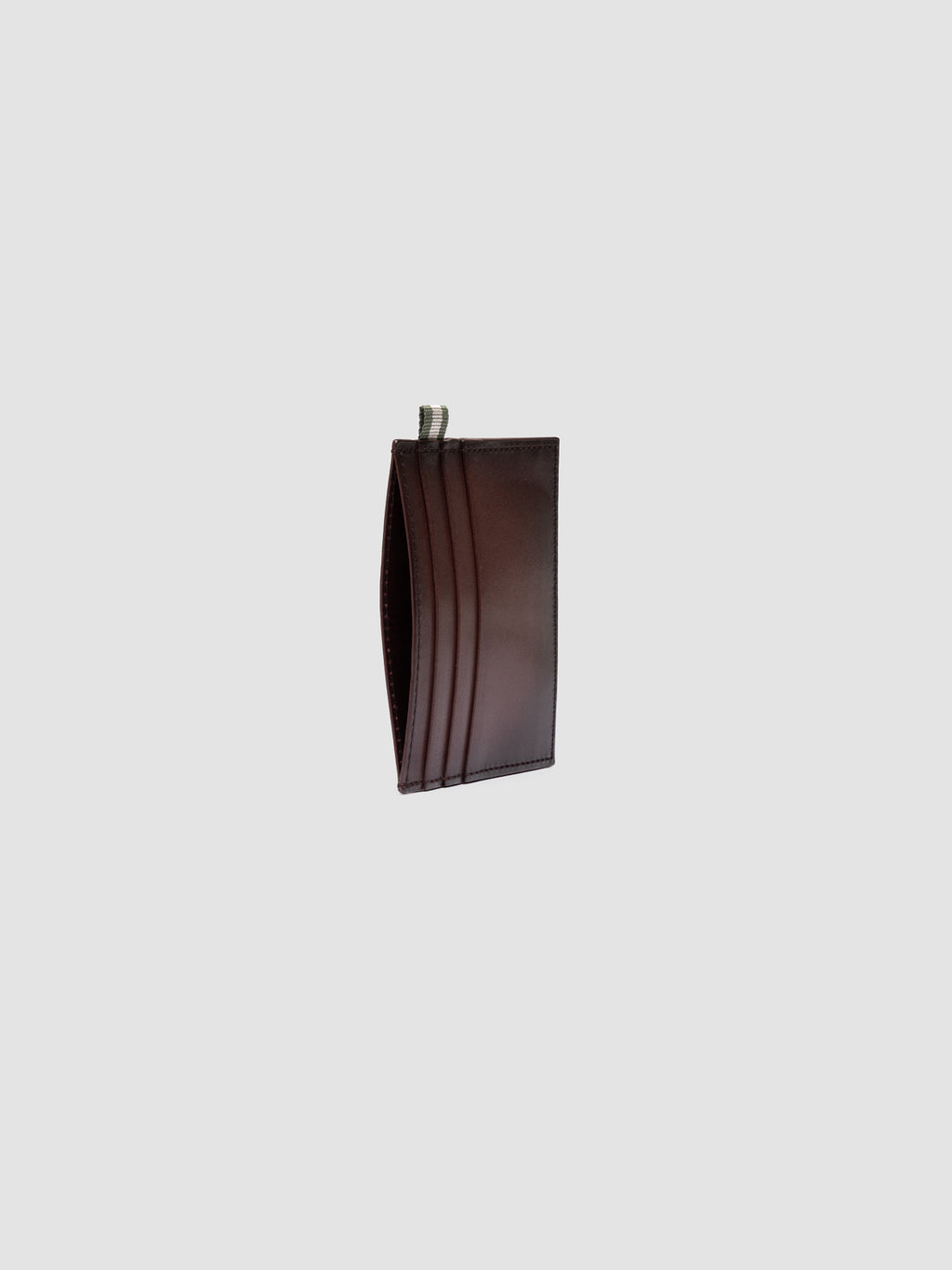 BOUDIN 22 - Burgundy Leather Card Holder - image RTLBOUD22AERBTD611TU0 - 4