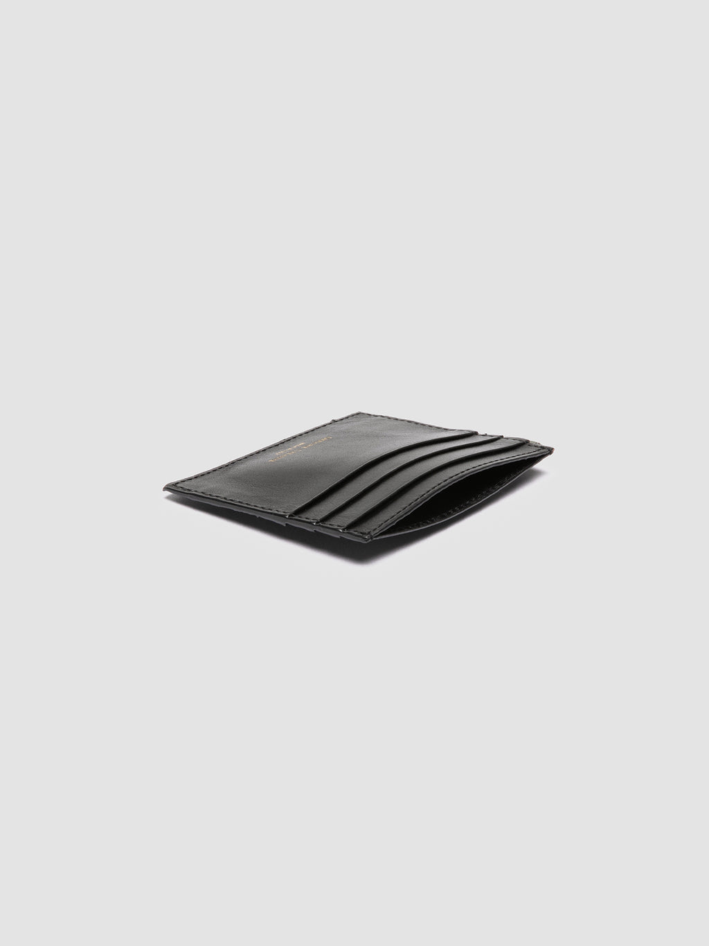 BOUDIN 22 - Black Leather Card Holder - image RTLBOUD22SPOI71000TU0 - 3