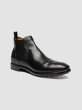PRINCE 617 - Black Leather Chelsea Boots - image RTUPRIN617SPOI91000400 - 3