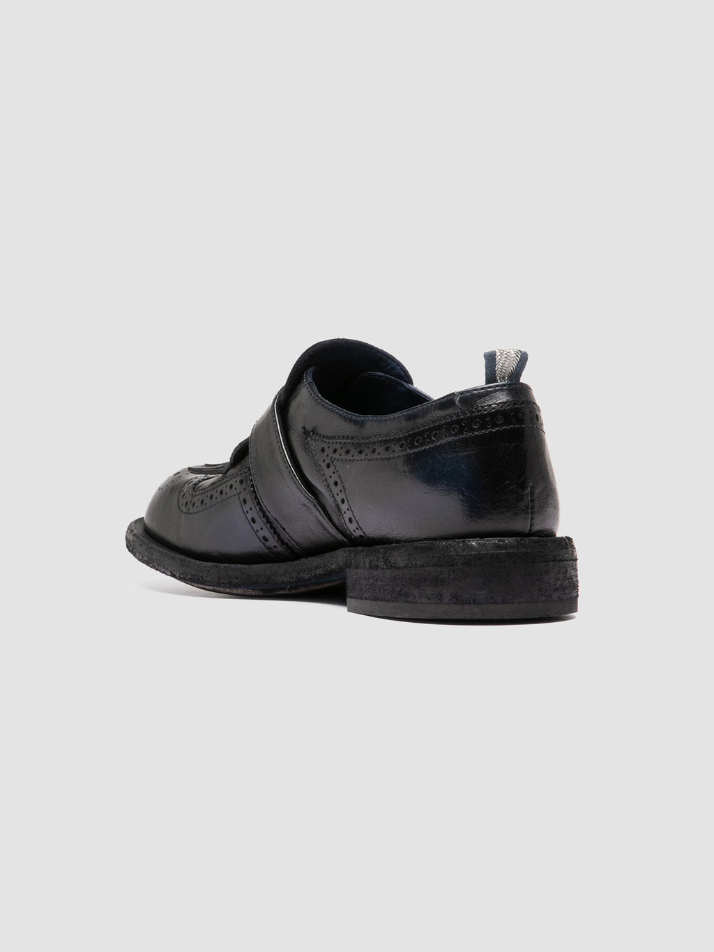 RUGGED 111 - Navy Leather Monk Shoes Officine Creative - 4