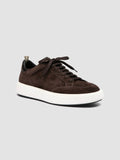SEQUEL 002 - Brown Suede and Leather Sneakers Officine Creative - 3