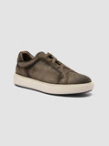 SLOUCH 001 - Green Suede Sneakers