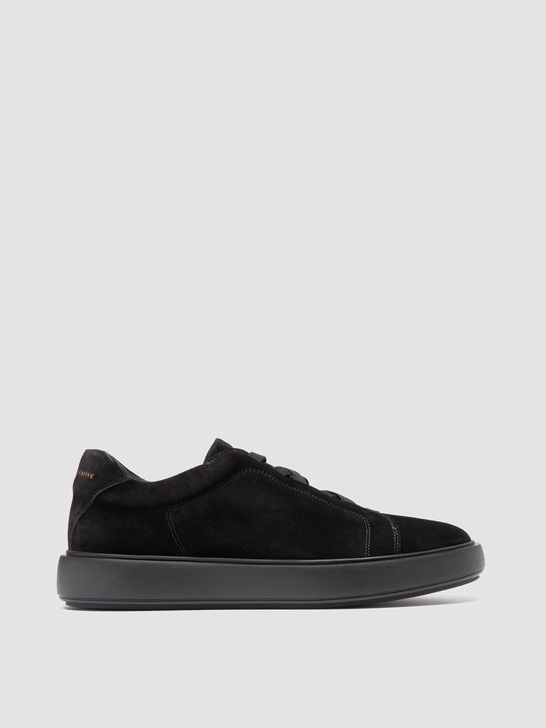 SLOUCH 001 - Black Suede Sneakers