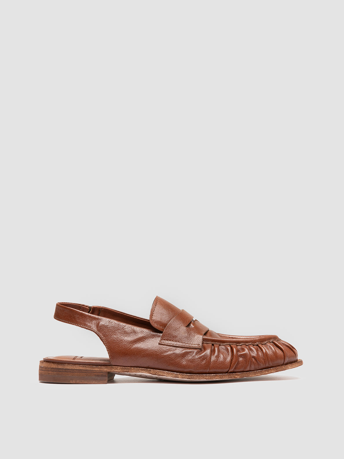 Officine Creative - women's brown leather slingback