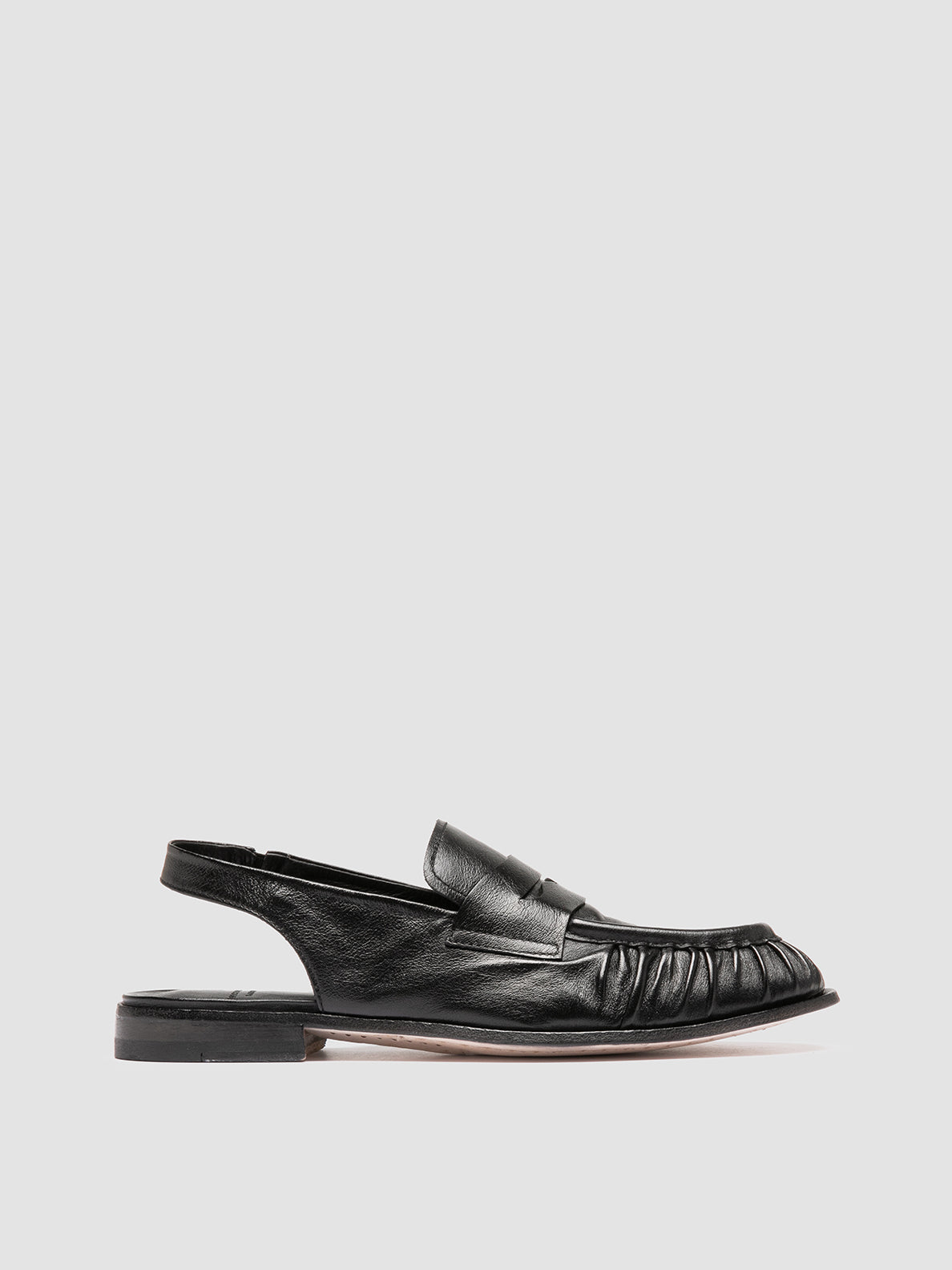 Officine Creative - women's black leather slingback