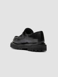 WISAL DD 101 - Schwarze Penny-Loafer aus Leder