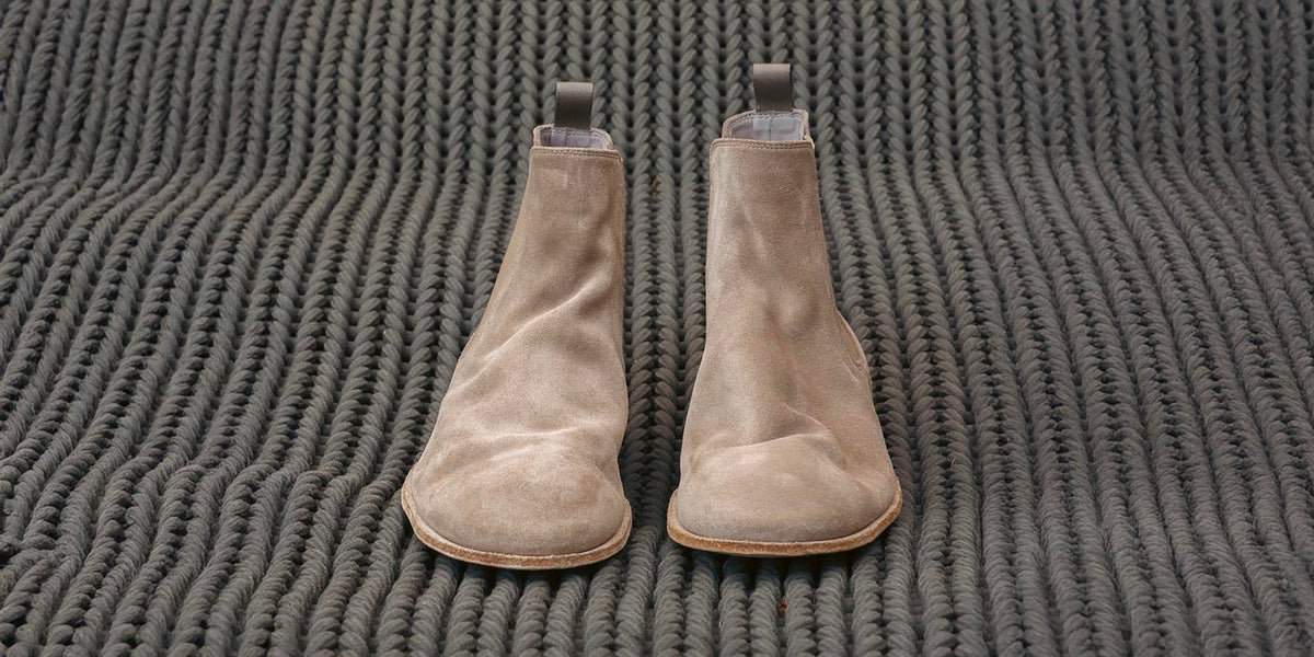 OFFICINE CREATIVE - Men's suede chelsea boots