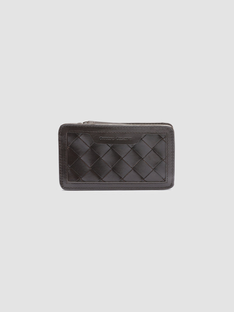 BERGE’ 103 - Brown Leather card holder  Officine Creative - 2