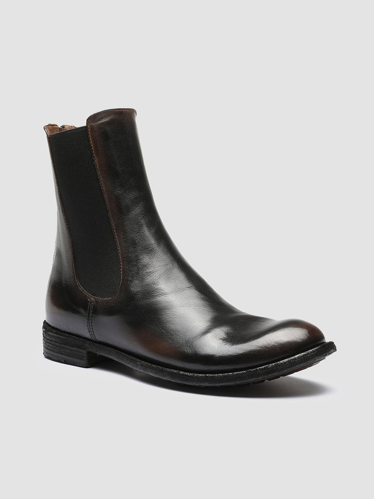 LEXIKON 073 - Black Leather Chelsea Boots Women Officine Creative - 3