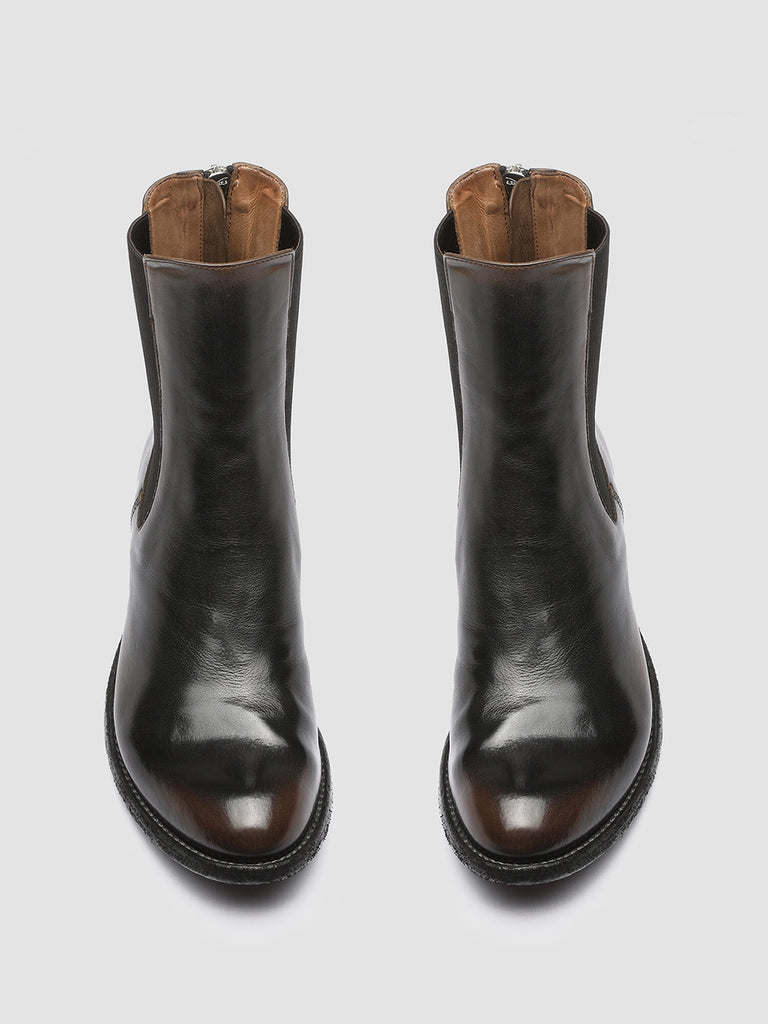 LEXIKON 073 - Black Leather Chelsea Boots Women Officine Creative - 2
