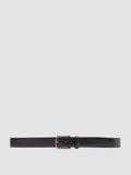 OC STRIP 04 - Black Leather belt - image OCFSTRI04AERBT1000050 - 1