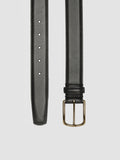 OC STRIP 04 - Black Leather belt - image OCFSTRI04AERBT1000050 - 2