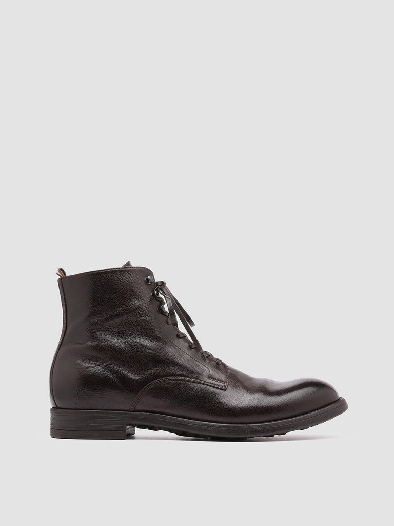 CHRONICLE 004 - braune Lederstiefeletten