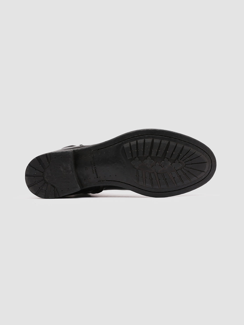 HIVE 036 - Black Leather Ankle Boots Men Officine Creative - 5